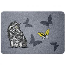 Flock Estampes Chat 40x60cm