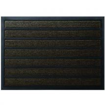 Tapis Combi Absorbant Marron 40x60cm