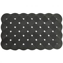 Tapis Tresse Caoutchouc Épaisseur 6mm 45x75cm