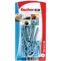 Cheville Corps Creux Crochet Hm5x37 Blister De 4