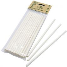 Paille Carton Blanc Sachet De 25 Pièces