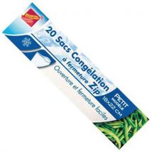 Sac Congèlation Fermeture Zip Petit Modèle 18x22cm X20