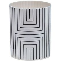Gobelet Graphic Rond Blanc Polyester 73mm x 9cm Non Alimentaire