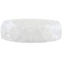 MSV - Porte savon Edith Acrylique Transparent - 90.5 mm x 3.5 cm - Design Moderne et Pratique