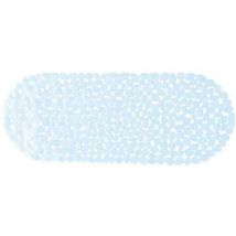 Tapis Fond Baignoire 99x39 Galet Transparent