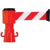 Derouleur De Sangle Pour Cone 50mmx3m Rouge/blanc