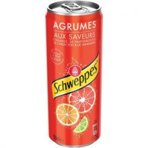 Soda Schweppes Agrum Canette 33cl