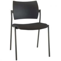 Chaise Amets Noir - Sans Accoudoirs