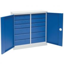 Armoire d'atelier basse Magic - Avec 12 tiroirs - Manutan Expert