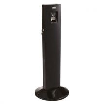 Rubbermaid - CENDRIER SUR PIED HAUTEUR 107 CM NOIR