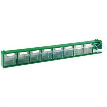 Bloc Madia A 9 Tiroirs Coloris Vert