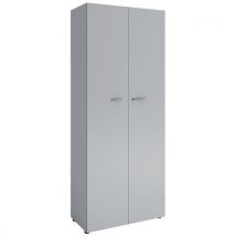 Armoire 2 Portes Battantes - Open - Aluminium - Hauteur 214 Cm