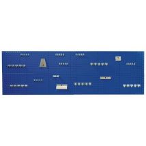 Bott - Kit Perforation 4 Panneaux 457x1500mm Bleu - 64 Accessoires - Lean Management - 27kg