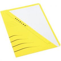 Chemise-pochette Col.:jaune Largeur:220 Mm
