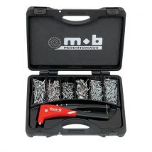 Mob 1 Coffret Pince À Riveter Avec 500 Rivets - Mob
