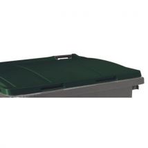 Conteneur 660l Couvercle Vert Renfort De Coll Erette