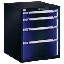 Armoire à tiroirs Blue Line - 4 tiroirs L 80,5 x 80 x 69,5 cm - Thurmetall