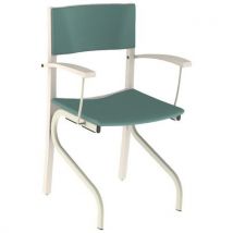 Bridge Elsa Ass/dos Ginkgo Vert Str Bois Blc Past Mét - 1013