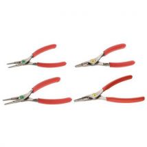 Facom 1 Jeu De 4 Pinces Pour Circlips - Becs Droits - Facom