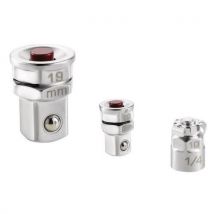 Facom 1 Lot De 2 Adaptateurs Pour Clé Vers Carré 1/4" Et 1/2"