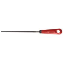 Facom - Lime Ronde Demi-douce Emmanchée 200mm - Finition Précise - Outil à Main Polyvalent
