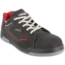 Basket Noire Cuir Nubuck Hydrofuge S3 Src T40 - Unisexe