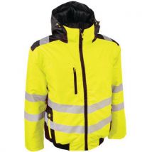 Blouson Haute Visibilité Intempéries Jaune Type Aviateur S - Homme