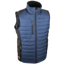 Gilet De Travail Chaud Et Confortable Softshell Et Polyamide L - Homme