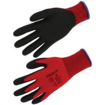 Gants De Manutention Pvc Support Polyamide Sans Couture Jauge 15 T12