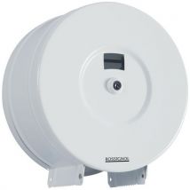 Distributeur Rouleau Metal Blanc 200 M Blanc Basic