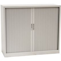 Armoire Rideau 120 X 105 Cm Gris