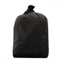 Sac-poubelle Coloris Noir 50 Microns 60 L