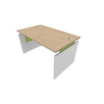 Bureau Droit Ineo 140*80 Chêne/anis