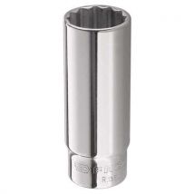 Facom 1 Douilles 1/4" Longues 12 Pans Métriques