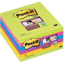 Post-it Super Sticky - 6 Note super sticky - Oasis - Post-it
