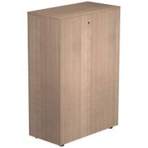 Armoire Mi Haut Flora H 119 Cm Noyer