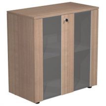 Armoire Bas Flora H 81 Cm Verre