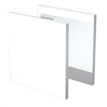 Lot De 2 Fonds Blanc Pour Meuble De Rangement Maxicube - Artarredi