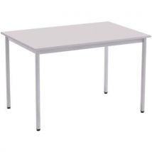 Table De Restaurant Collectif 120x80 Gris Clair