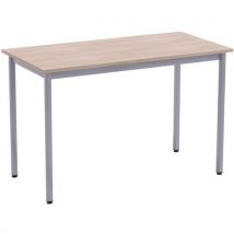 Table De Restaurant Collectif 120x60 Erable/alu