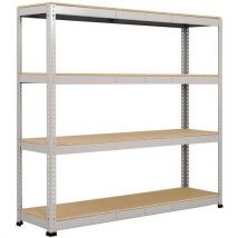 Rayonnage D'entrepôt Rapid 1 1980x2440x915 4 Tablettes