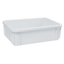 Bac Plastique 10l Blanc Hips