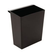 Bac Pour Corbeille Carrée & Fuselée 21/27l Noir