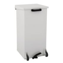 Poubelle Mobile Carro-kick 110l Blanc