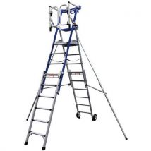 Plateforme Xt9 Ultim Reglable De 6 À 9 Marches - Travail Maxi 4m30