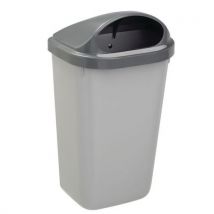 Corbeille D'extérieur Eco 50l Grise