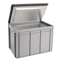 UTZ - Coffret Isotherme 41 L Gris Clair - Polypropylène - Usage Alimentaire - Transport & Stockage Froid