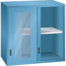 Armoire Vitrée Coulissante Lxp:1023x725mm Ral5012