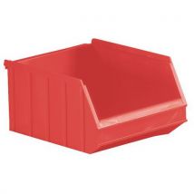 Bac À Bec Assemblable Rouge Cap.:6 L L Ht:250 Mm