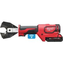 Milwaukee - Coupe-câble hydraulique M18 ONEHCC-201C - 18V 2.0 Ah One-Key - Coupe jusqu'à 35mm CU/AL
